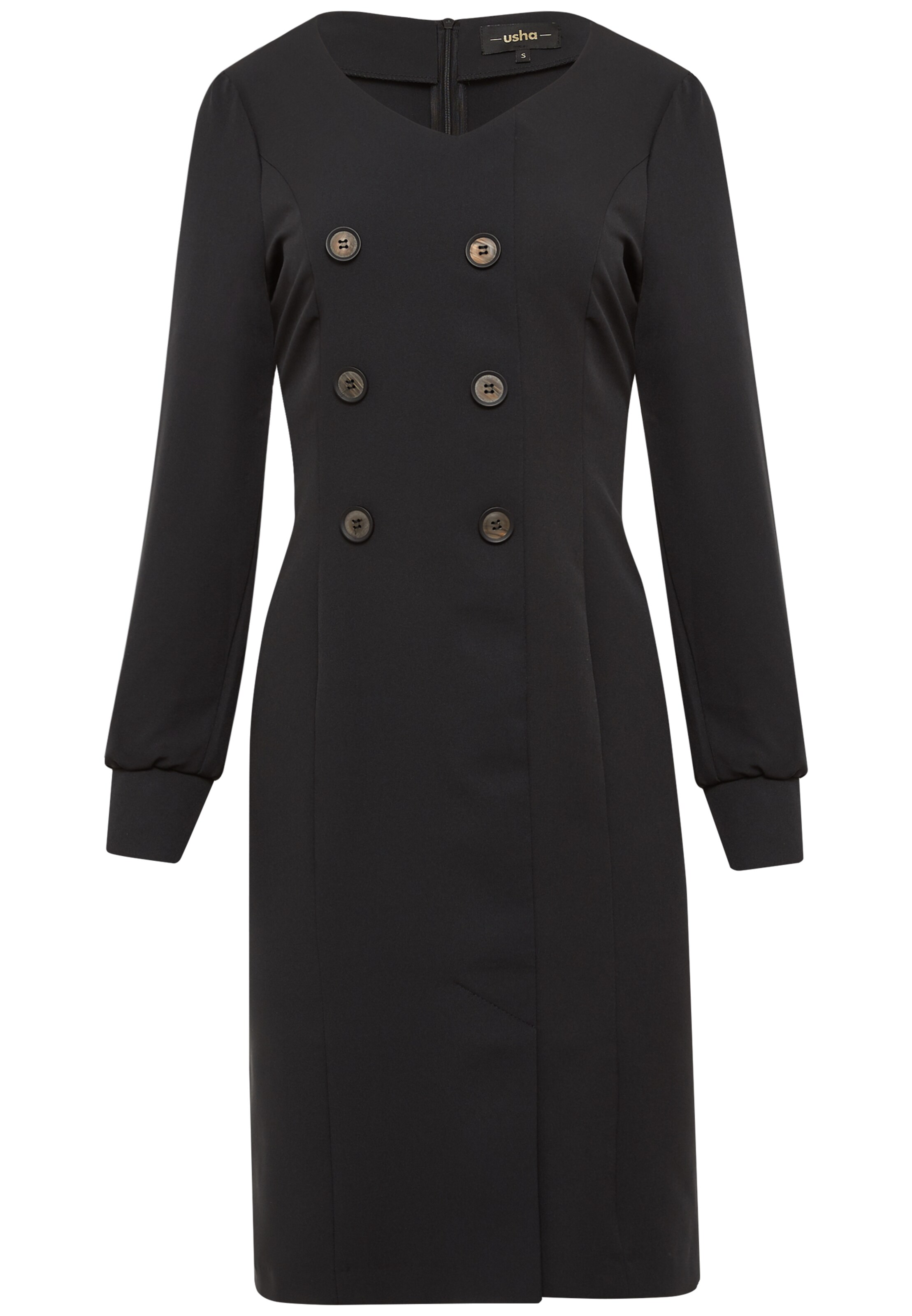 Usha - Jurk in de kleur Zwart