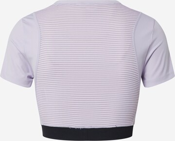 NIKE Performance shirt 'Aero' in Purple