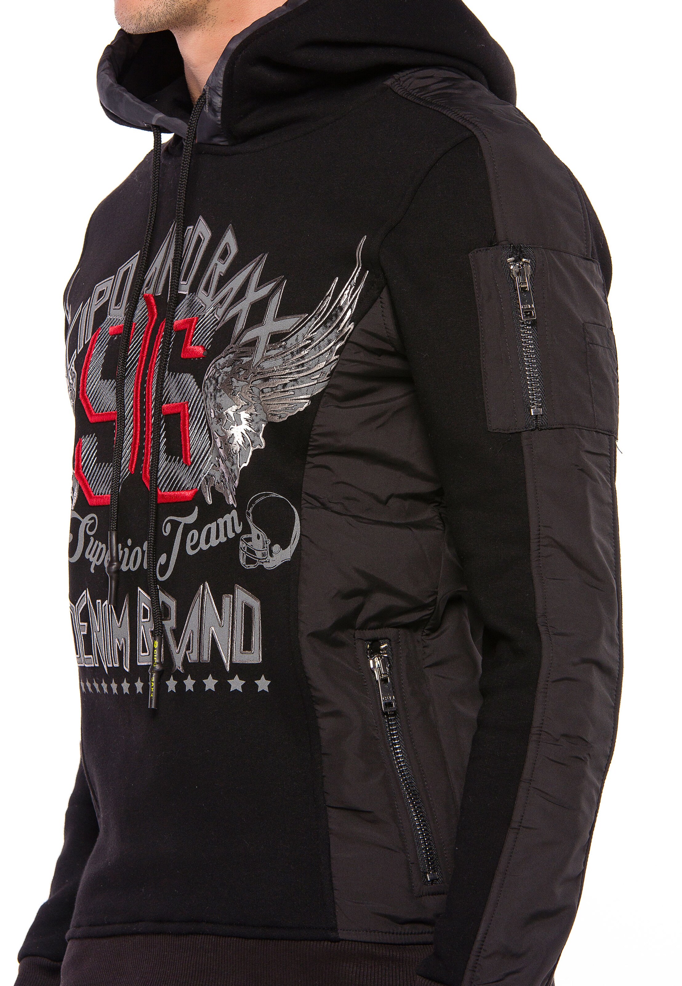 CIPO & BAXX Sweatshirt in Black