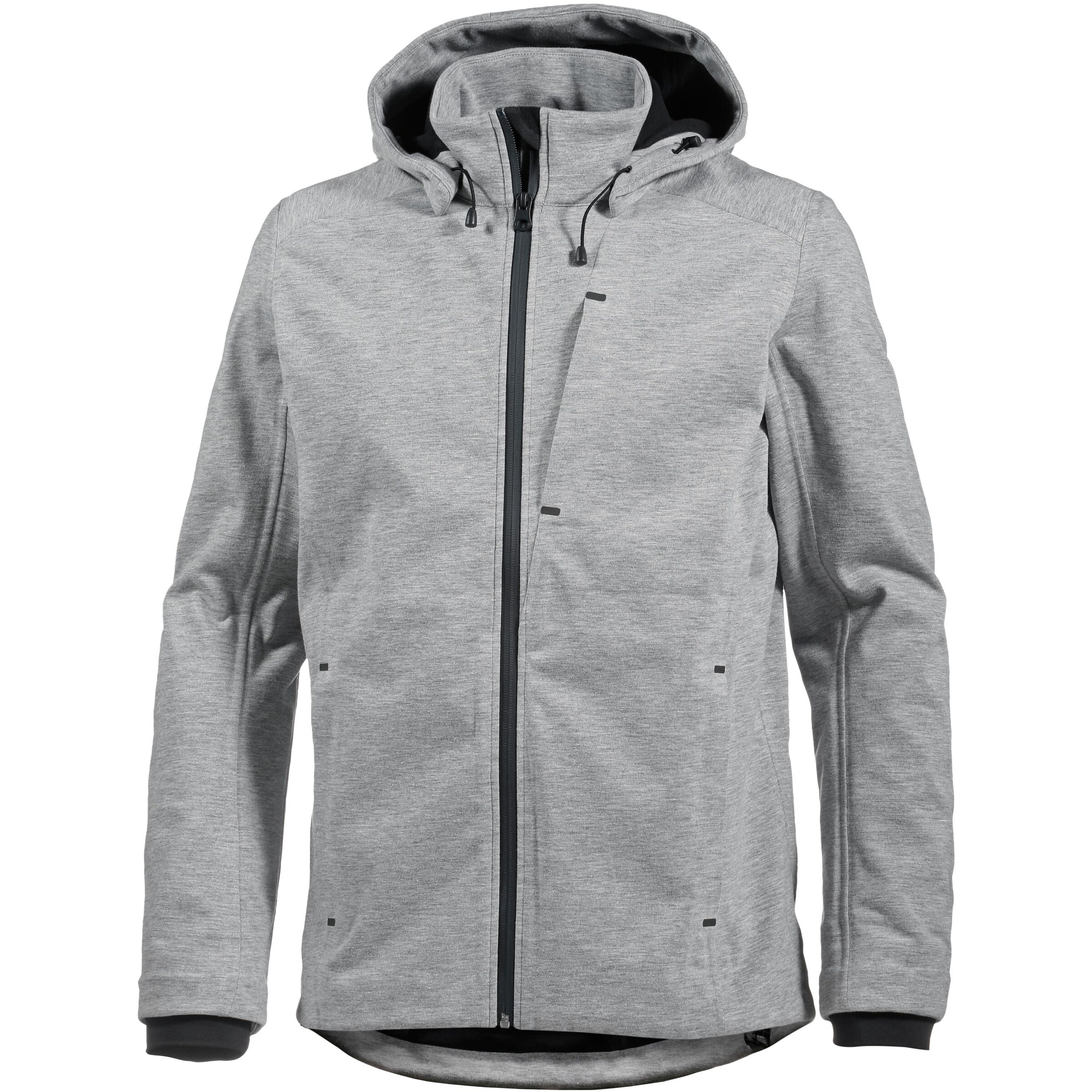 Scheck - Softshelljacke in hellgrau