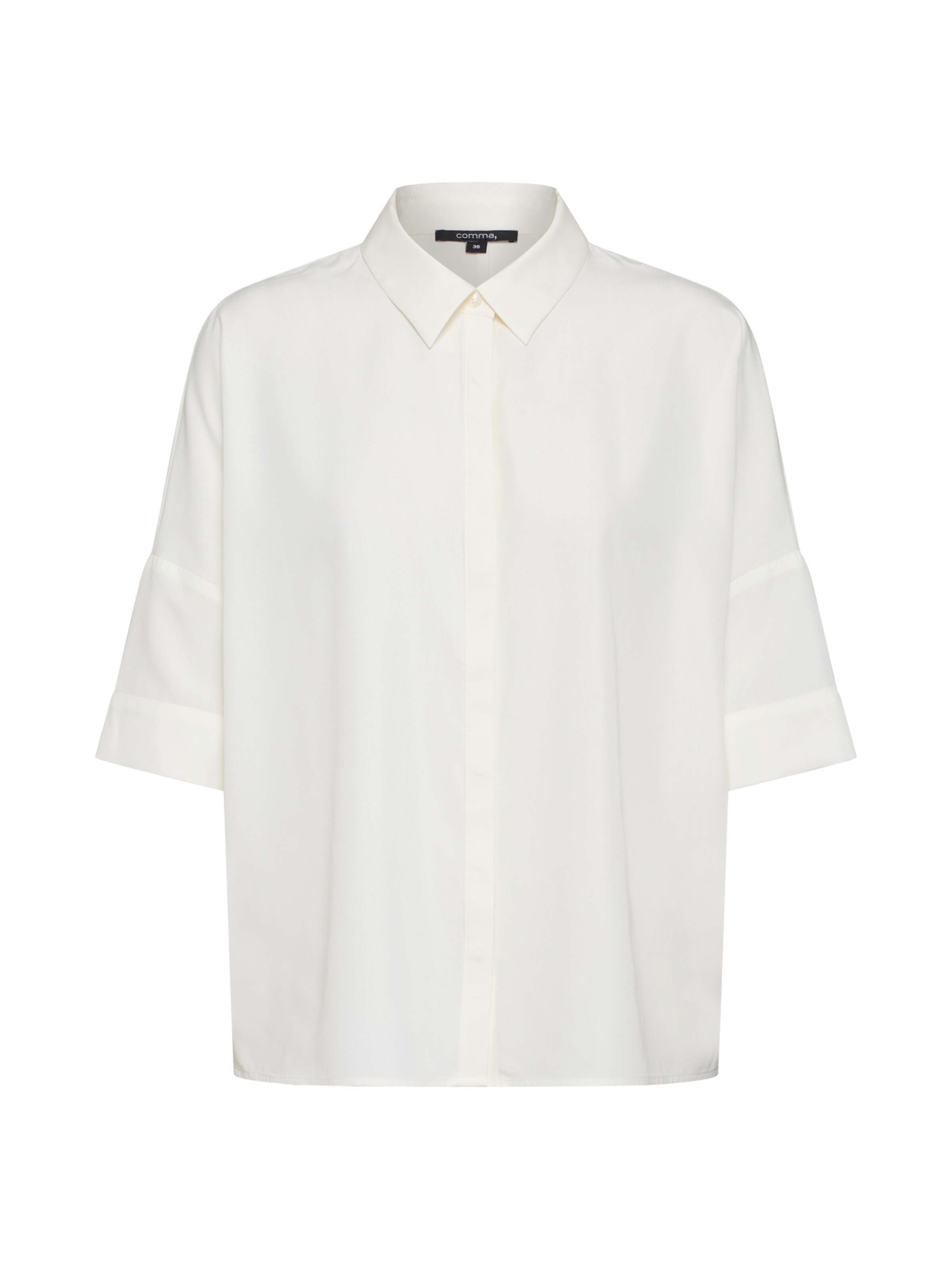 COMMA - Blouse in de kleur Wit