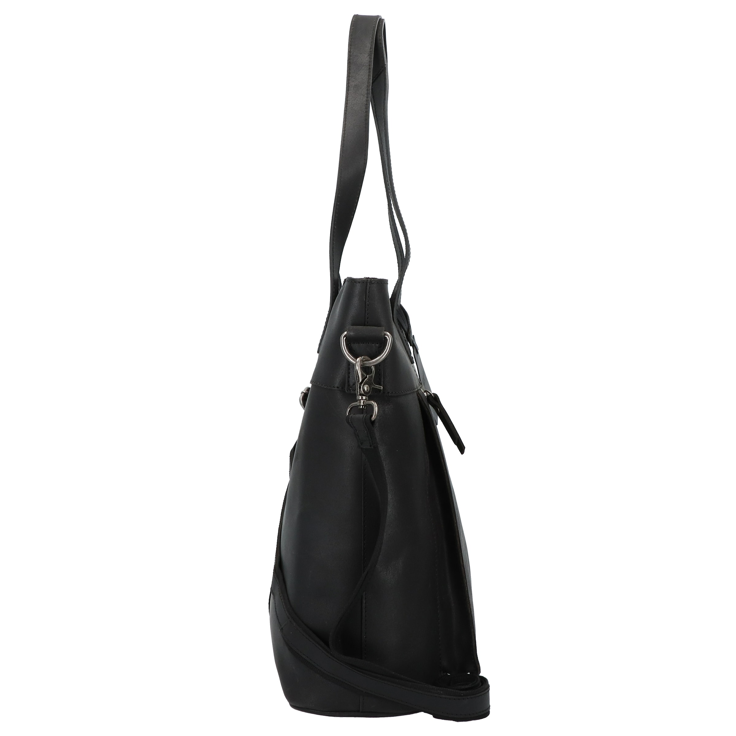 Shopper 'Vintage Jade' di Burkely in nero