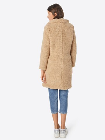 Urban Classics Between-seasons coat in Beige: back