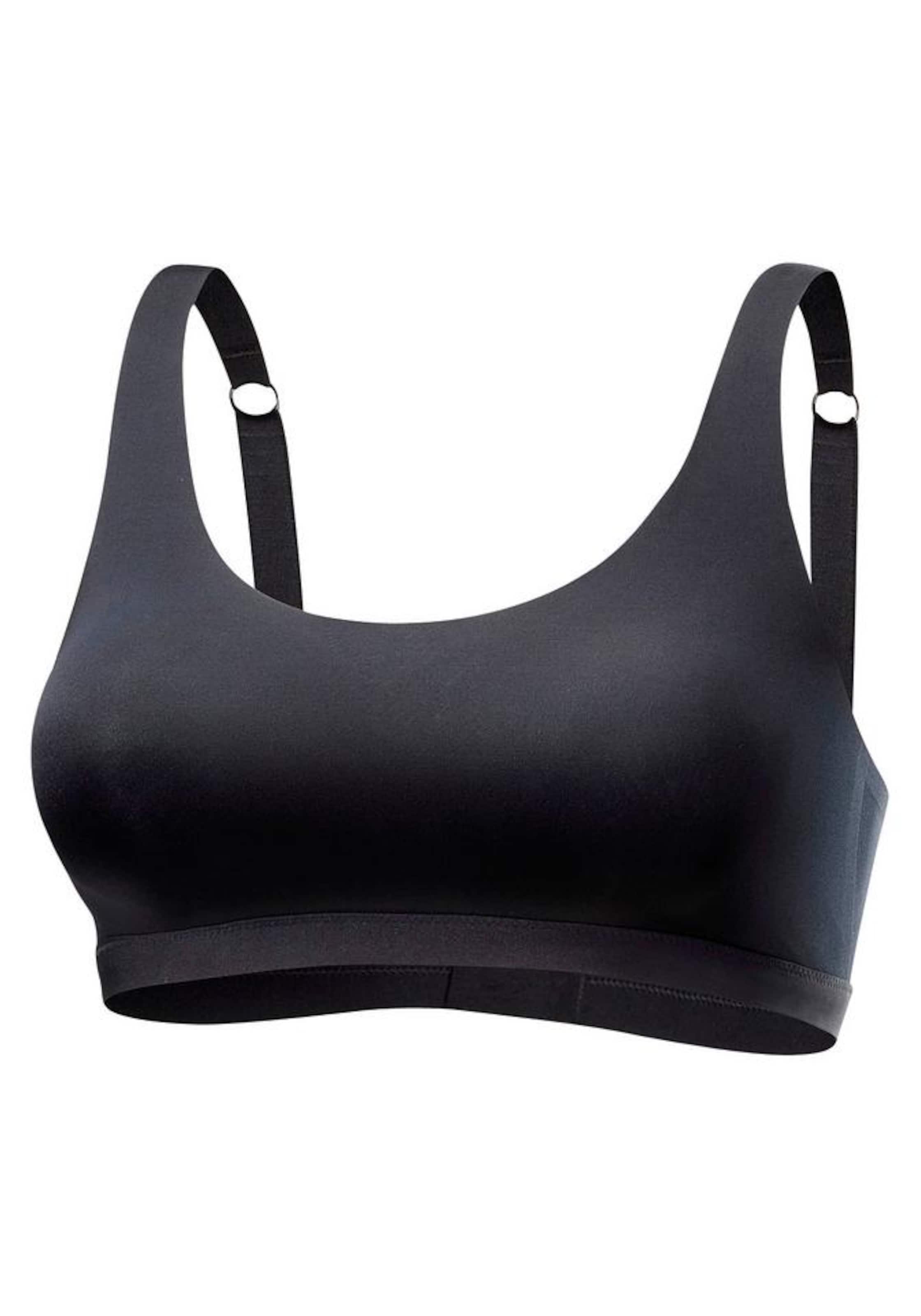 LASCANA Bralette Bra in Black: front