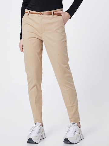 Slimfit Pantaloni chino 'Days' di b.young in beige: frontale