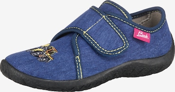 BECK Slippers in Blue: front