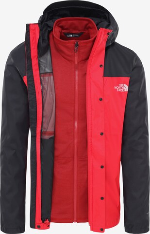THE NORTH FACE Outdoor jacket 'Quest' in Red: front