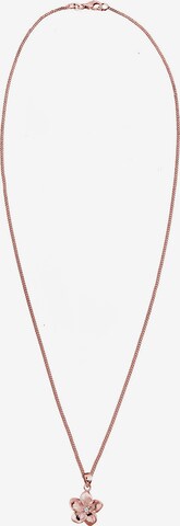 ELLI PREMIUM Necklace 'Frangipani Blüte' in Gold: front