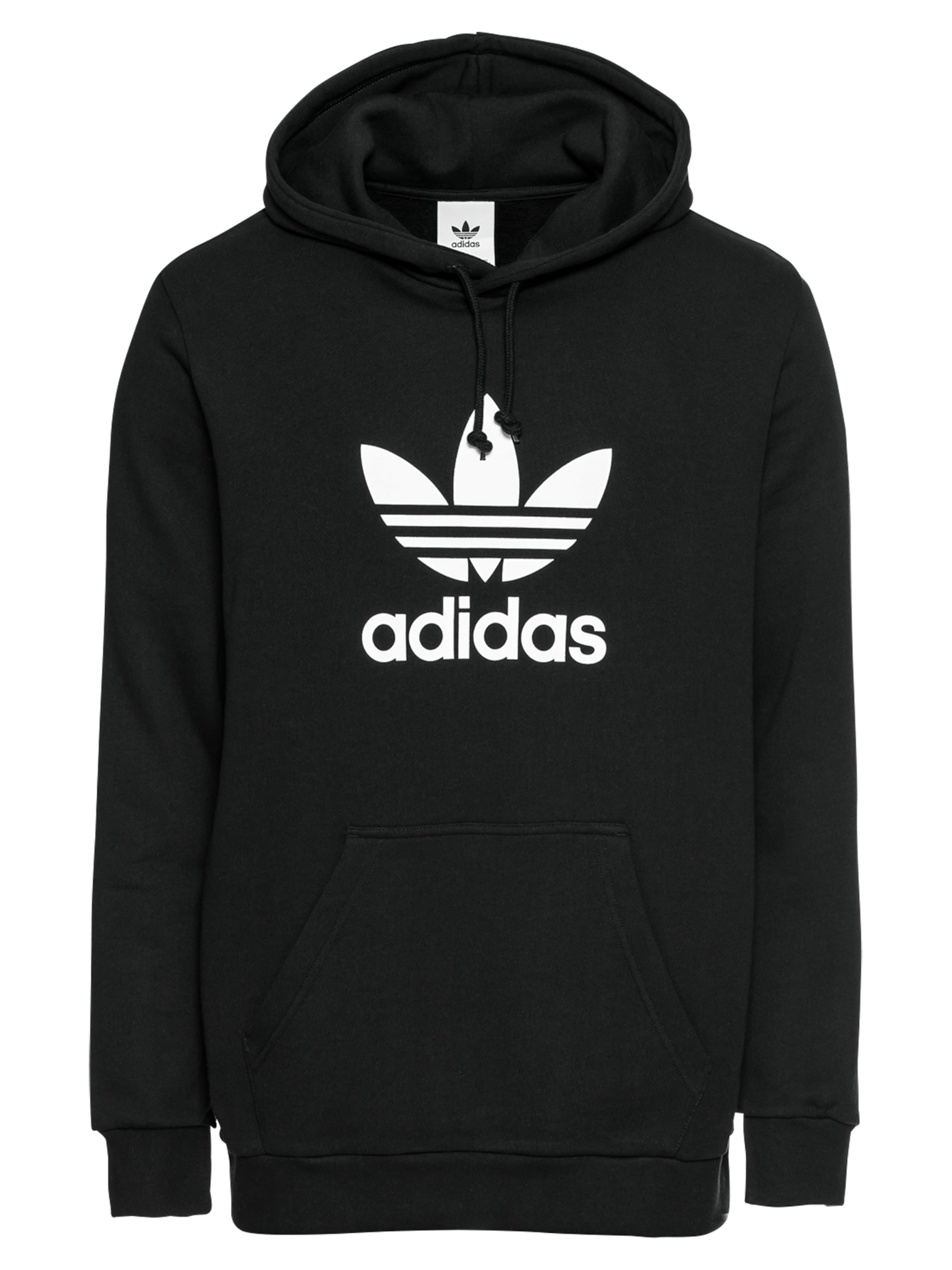 ADIDAS ORIGINALS - Sweatshirt 'Trefoil' in de kleur Zwart