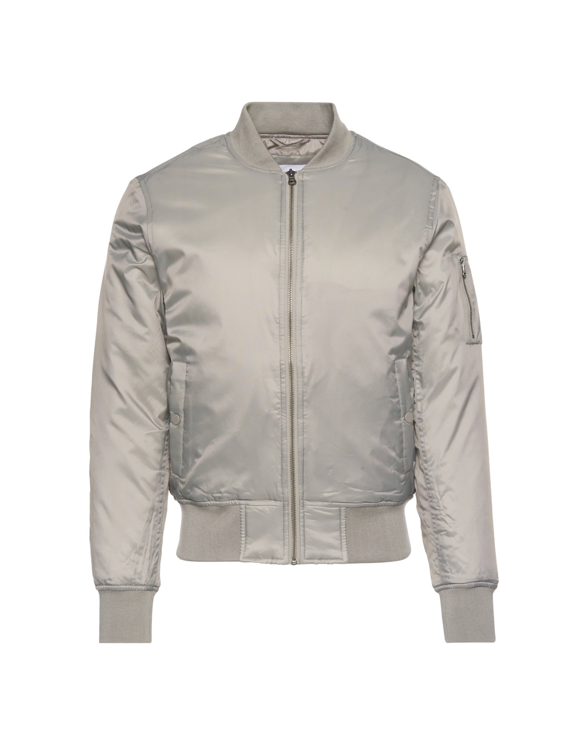 Veste mi-saison Urban Classics en gris : devant