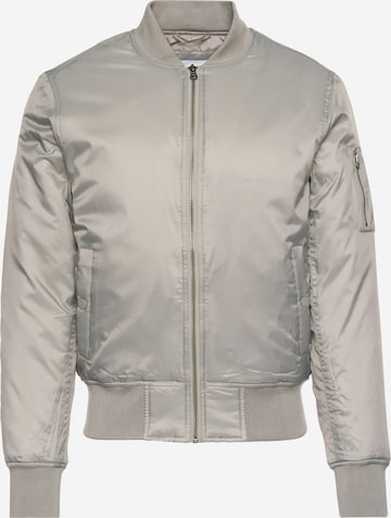 Urban Classics Between-Season Jacket in Grey: front