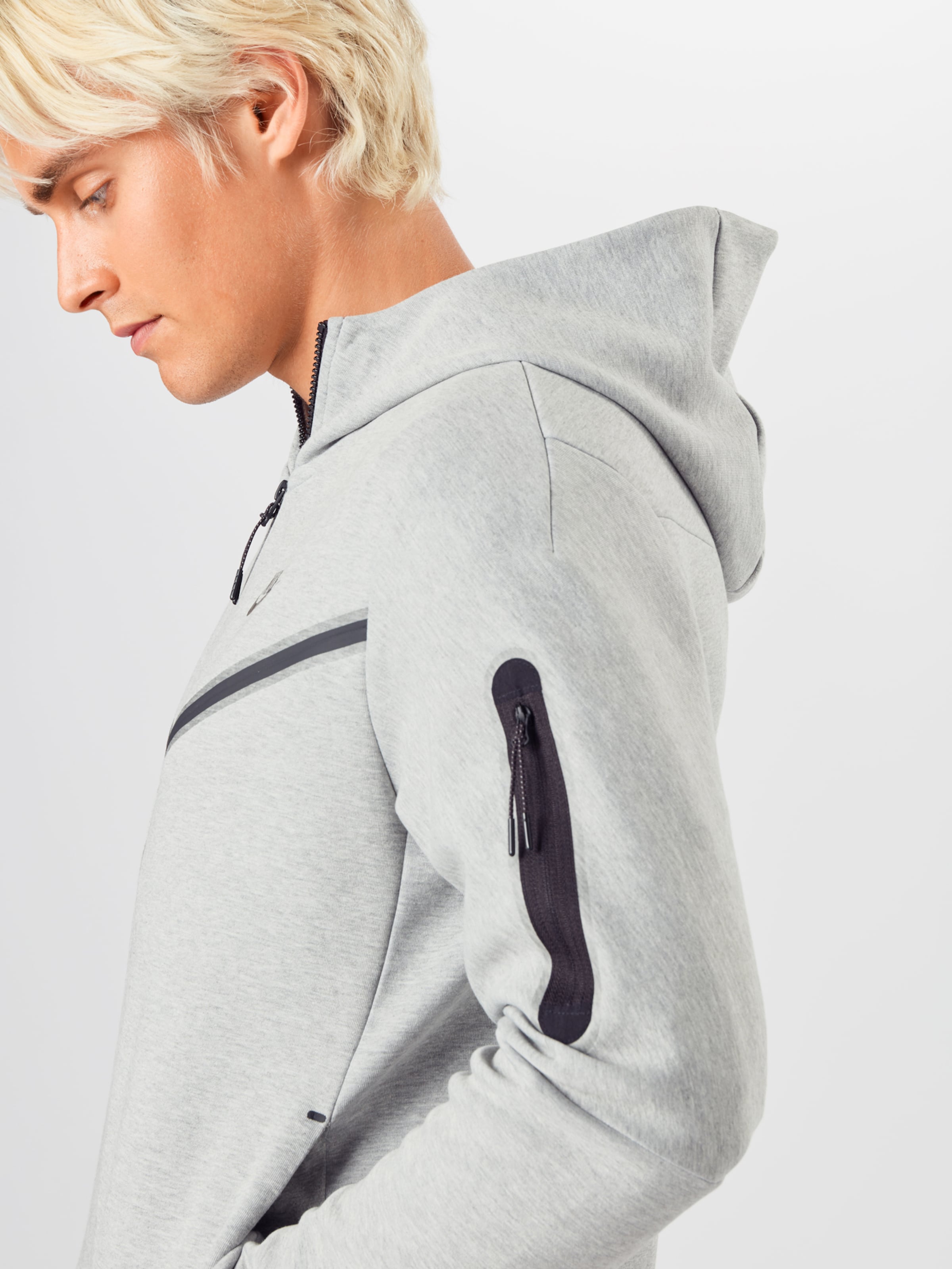 Nike Sportswear Sweat jacket in Grey ABOUT YOU