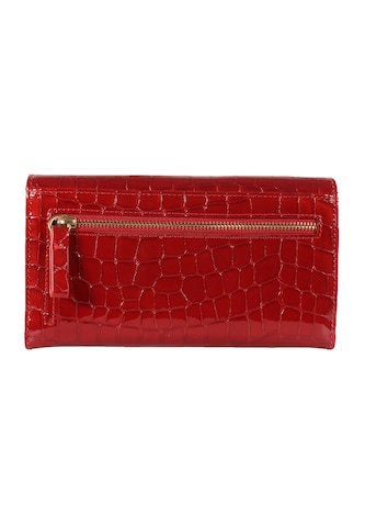 Braun Büffel Wallet in Red