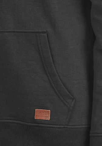 BLEND Kapuzensweatjacke 'Hulker' in Schwarz