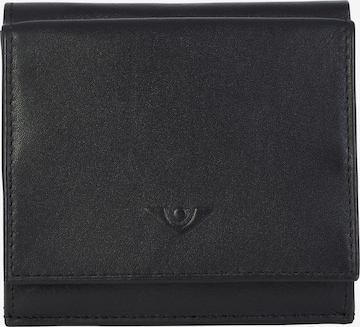 VOi Wallet 'Robin' in Black: front