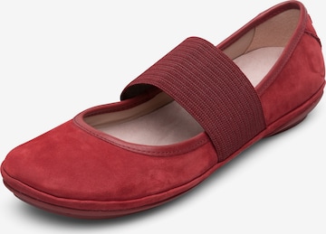 CAMPER Ballerinas 'Right' in Rot: front