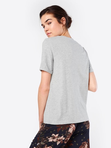 PIECES Shirt 'Ria' in Grey