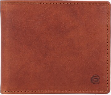 Esquire Wallet 'Dallas' in Orange: front