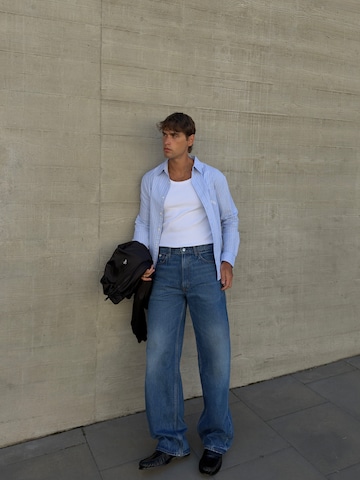 Striped Shirt Look by Calvin Klein Jeans