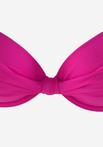 s.Oliver Push-up Bikinitop 'Spain' in Pink