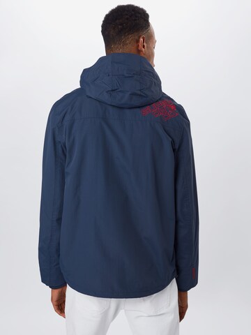 Superdry Regular fit Tussenjas 'Tech Attacker' in Blauw