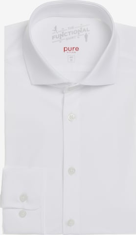 PURE Slim Fit Hemd in Weiß