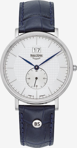 Bruno Söhnle Analog Watch in Blue: front