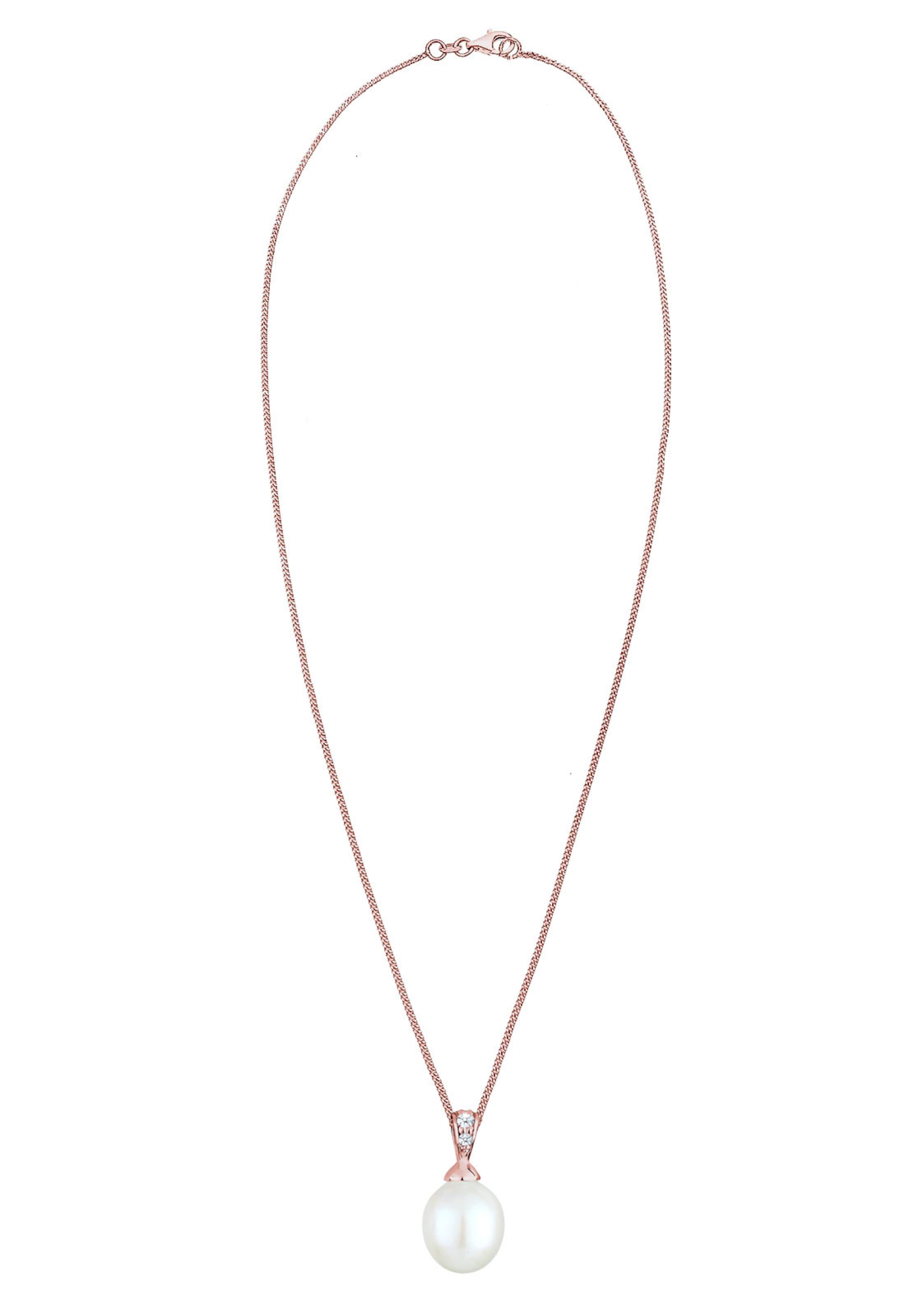 Elli DIAMONDS Ketting in Roze: voorkant