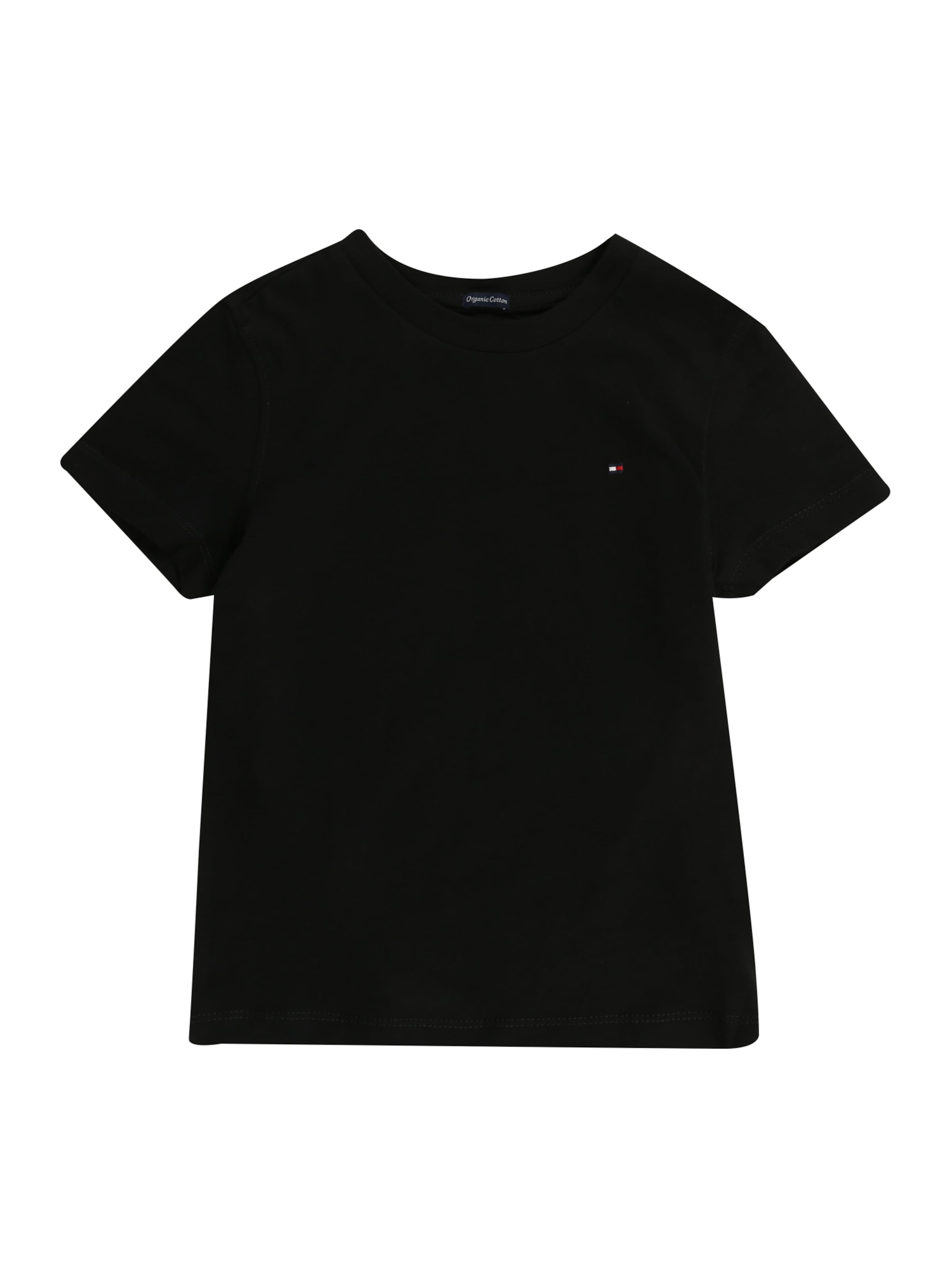 TOMMY HILFIGER Μπλουζάκι σε μαύρο: μπροστά