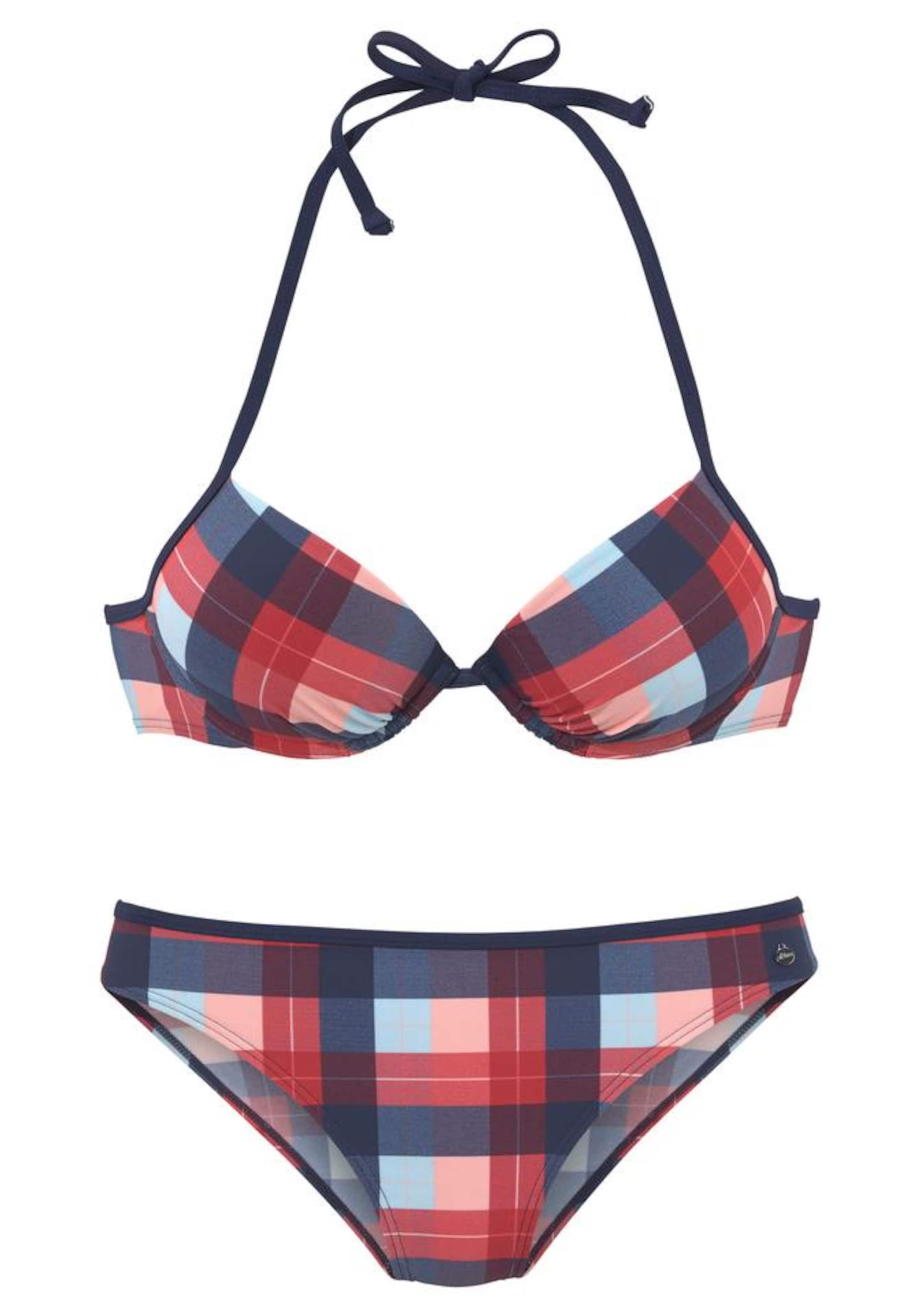 Push-up Bikini s.Oliver en mélange de couleurs : devant