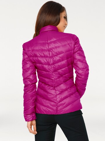 Veste mi-saison heine en rose