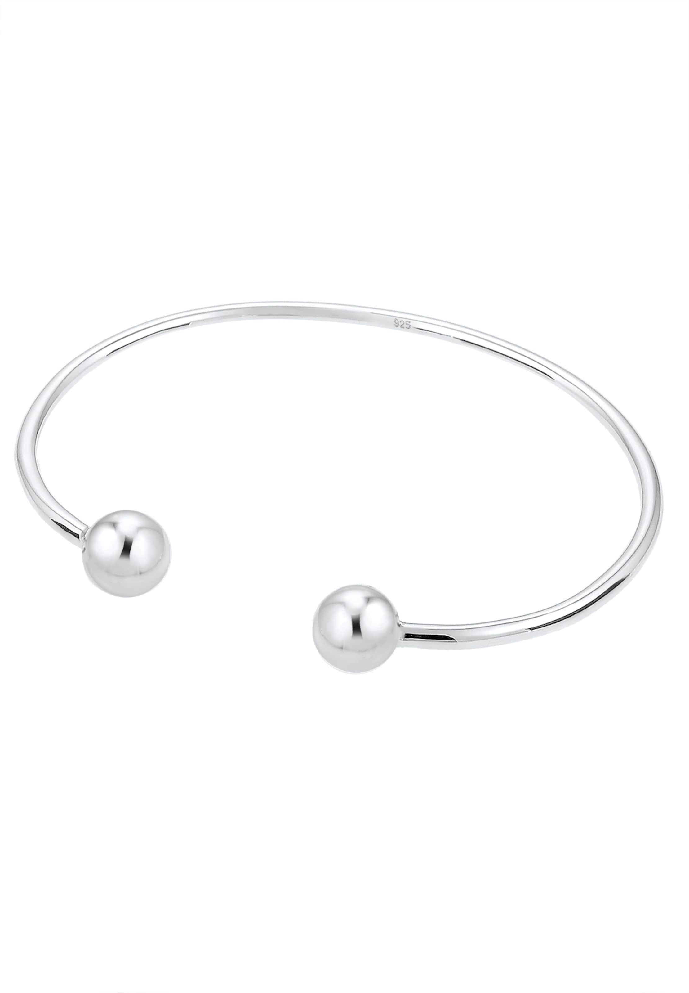 ELLI Armband 'Kugel' in Zilver