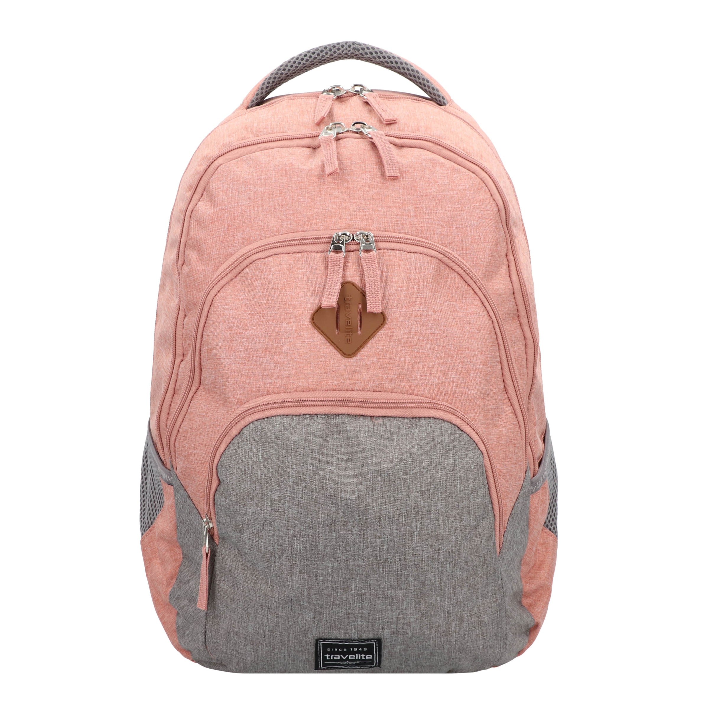 Zaino 'Basic' di TRAVELITE in rosa: frontale