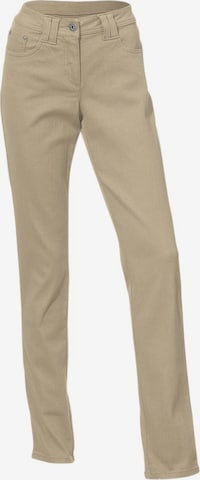 Pantaloni di heine in beige: frontale