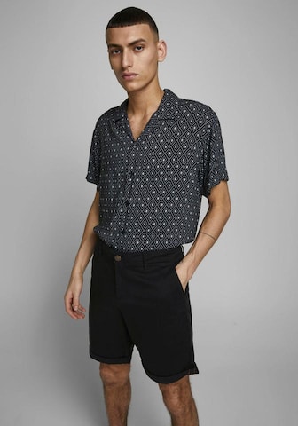 JACK & JONES Regular Chinobyxa 'Bowie' i svart