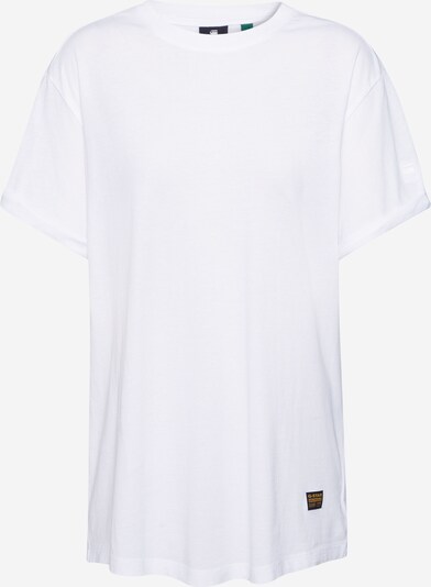 G-Star RAW T-shirt 'Lash' en blanc, Vue avec produit