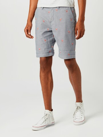 Superdry Regular Shorts in Blau: predná strana