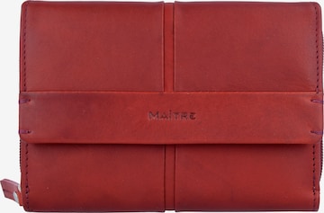 Maître Wallet 'Birkenfeld' in Red: front