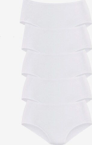 PETITE FLEUR Boyshorts in White: front