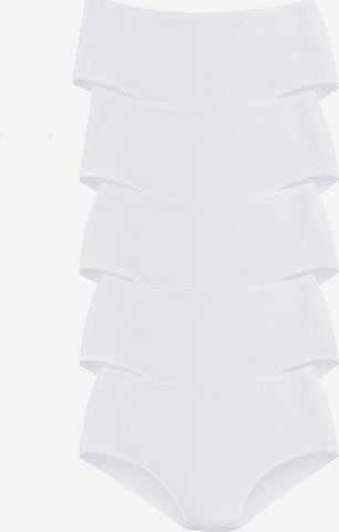 Culotte PETITE FLEUR en blanc : devant