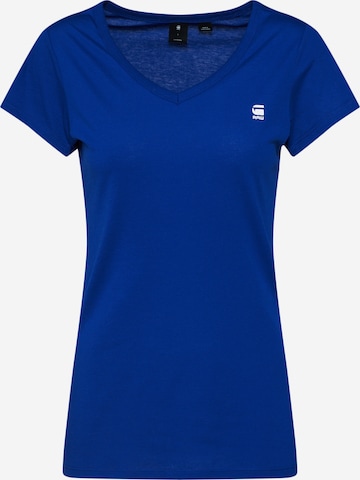 T-shirt 'Eyben V' G-Star RAW en bleu : devant