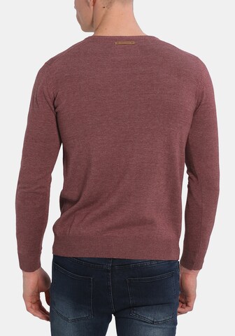 INDICODE JEANS Strickpullover 'Donte' in Rot