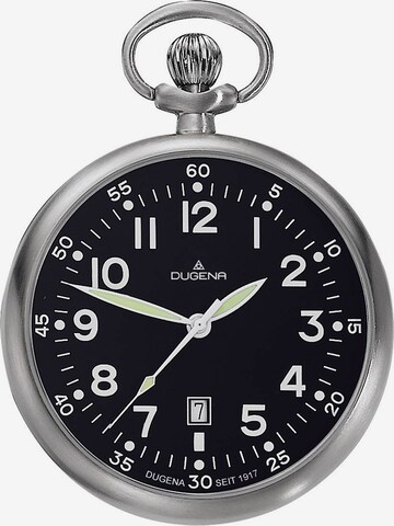 DUGENA Analog Watch in Black: front