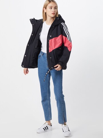 ADIDAS ORIGINALS Jacke 'ICONIC WINTER J' in Schwarz