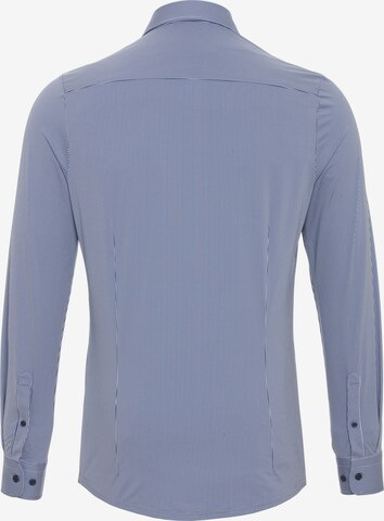 PURE Slim Fit Hemd in Blau