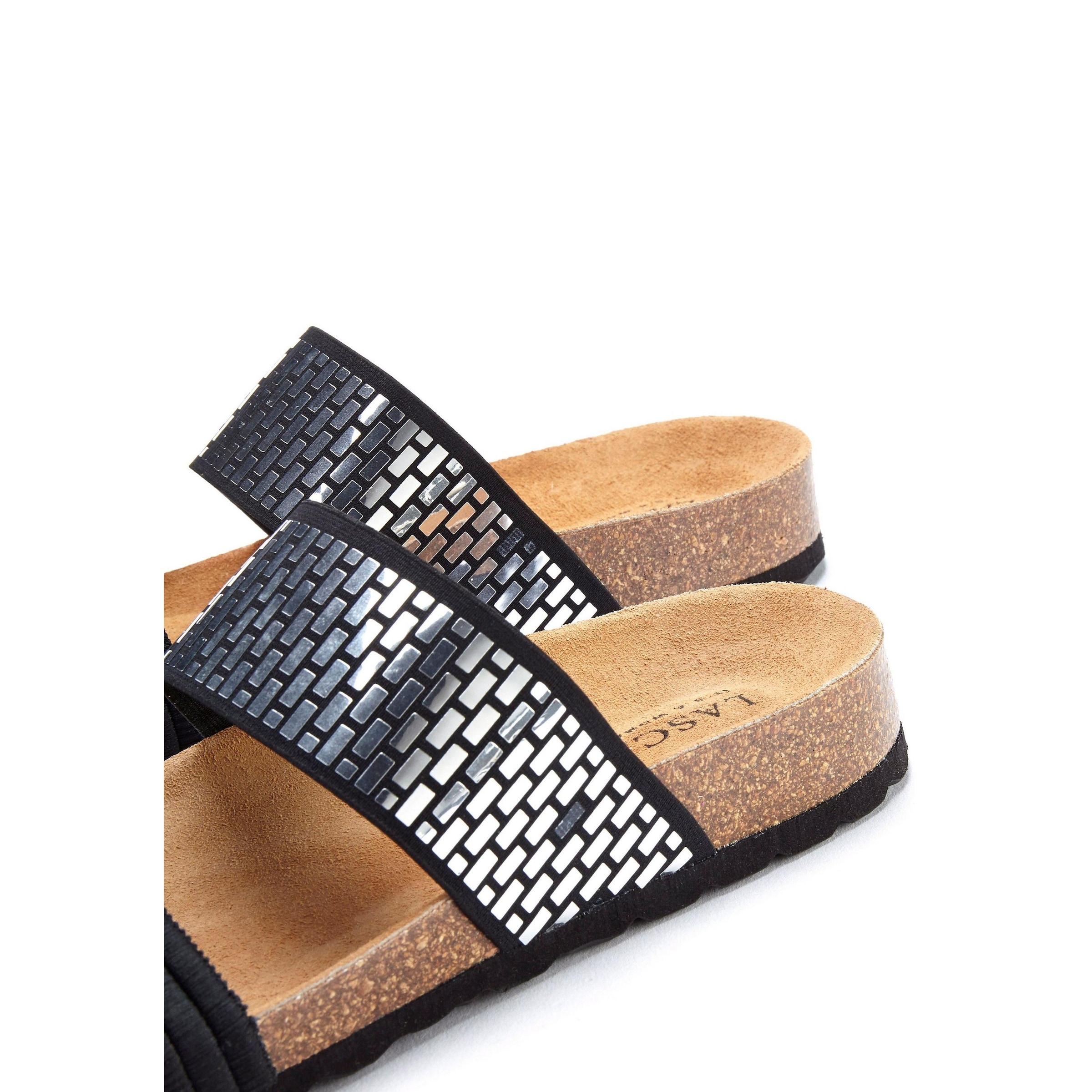 LASCANA Pantofle – černá