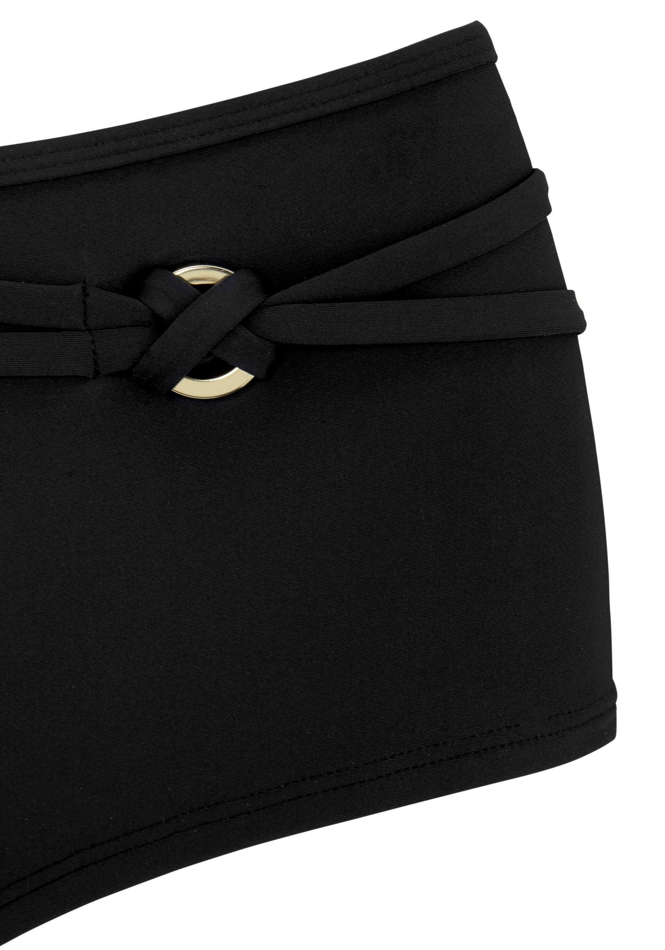 Slip bikini 'Italy' di LASCANA in nero