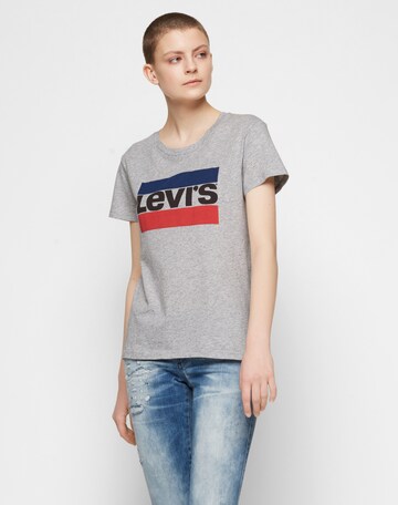 LEVI'S ® - Camisa 'The Perfect Tee' em cinzento: frente