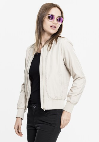 Urban Classics - Chaqueta de entretiempo en blanco: frente