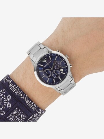 Emporio Armani Chronograph 'AR2448' in Silber